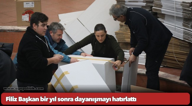 Filiz Başkan bir yıl sonra dayanışmayı hatırlattı