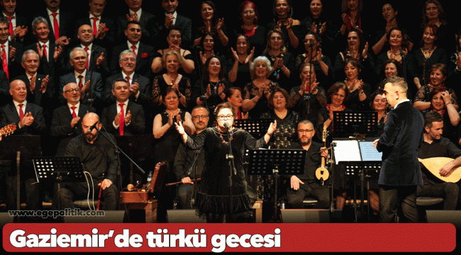 Gaziemir’de türkü gecesi