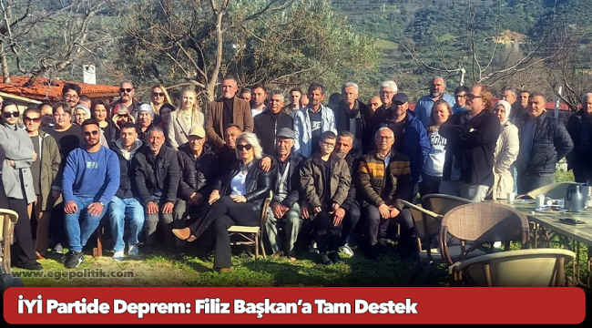 İYİ Partide Deprem: Filiz Başkan’a Tam Destek