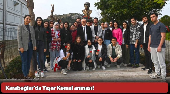 Karabağlar'da Yaşar Kemal anması!