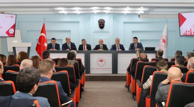 Tarımsal Üretimin Planlanması İstişare Toplantısı gerçekleştirildi