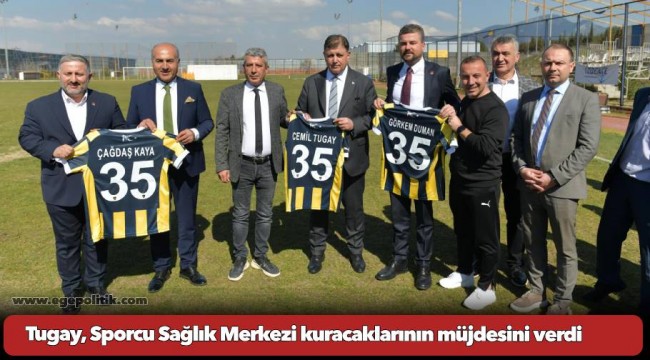 Tugay, Sporcu Sağlık Merkezi kuracaklarının müjdesini verdi