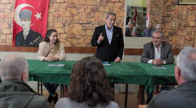 Başkan Adayı Cevdet Çayır, emekliler ve belediye çalışanlarını unutmadı!