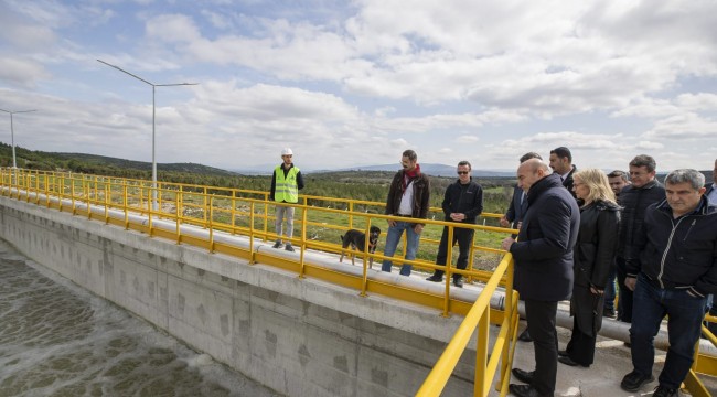 Bergama Sızıntı Suyu Arıtma Tesisi hizmete açıldı