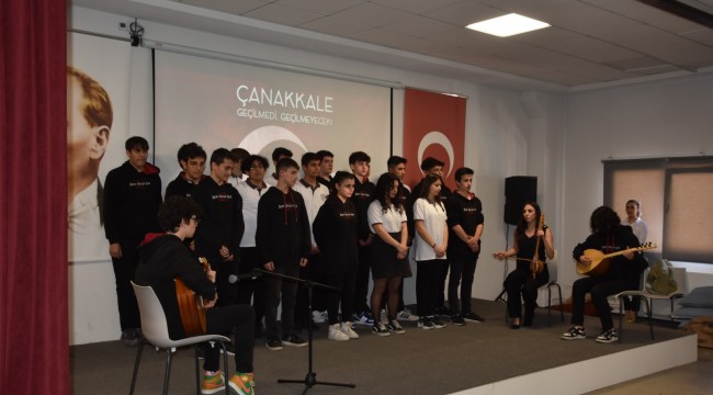 Çanakkale Şehitleri KOSBİ Zülfü Mevlüt Çelik MTAL’de anıldı