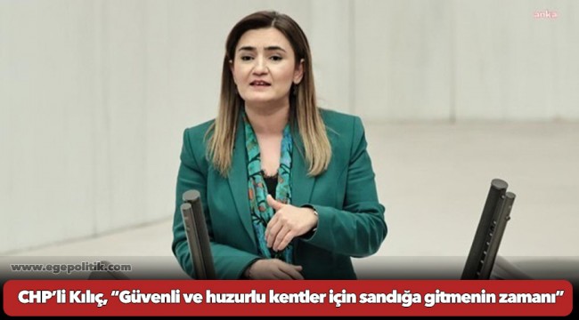 CHP İzmir Milletvekili Sevda Erdan Kılıç