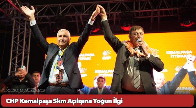 CHP Kemalpaşa Skm Açılışına Yoğun İlgi