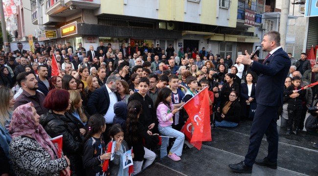 CHP'li Duman Ova Bölgesi'nde vatandaşlarla buluştu