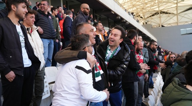 Çiftçioğlu; tribünde yerini aldı, 4 yıl sonraki hayalini anlattı