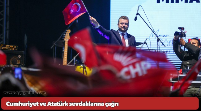 Cumhuriyet ve Atatürk sevdalılarına çağrı