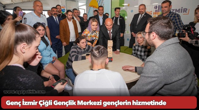 Genç İzmir Çiğli Gençlik Merkezi gençlerin hizmetinde