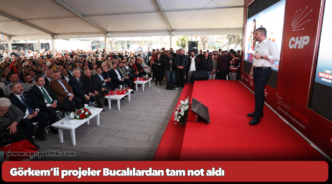 Görkem’li projeler Bucalılardan tam not aldı
