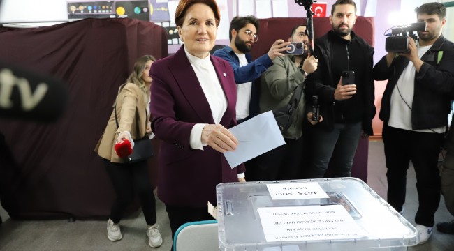 İyi Parti Genel Başkanı Akşener Oyunu Kullandı