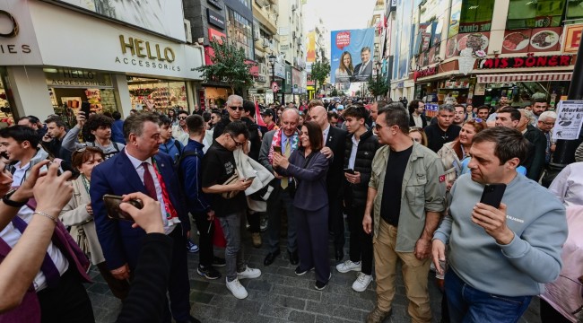 İzmir&#039;de Muharrem İnce rüzgarı esti