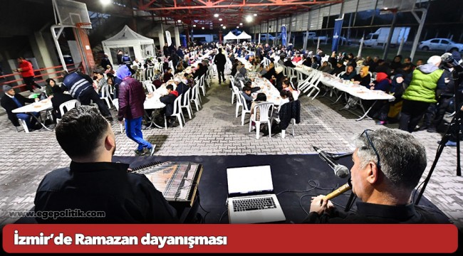 İzmir’de Ramazan dayanışması