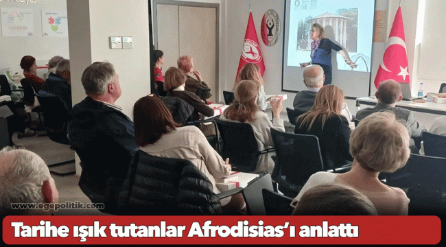 Tarihe ışık tutanlar Afrodisias’ı anlattı