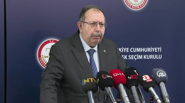 YSK Başkanı Yener: Deprem bölgesi seçime hazır