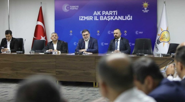 AK Parti İzmir İl Başkanı Bilal Saygılı;  “Kum saati işlemeye başladı.”