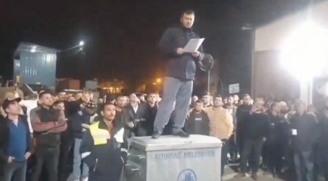 AKP’li ve CHP’li belediyeler grev kırıcılıkta birleşti: Altındağ işçileri direniyor