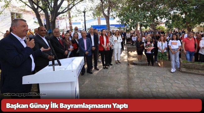 Başkan Günay İlk Bayramlaşmasını Yaptı