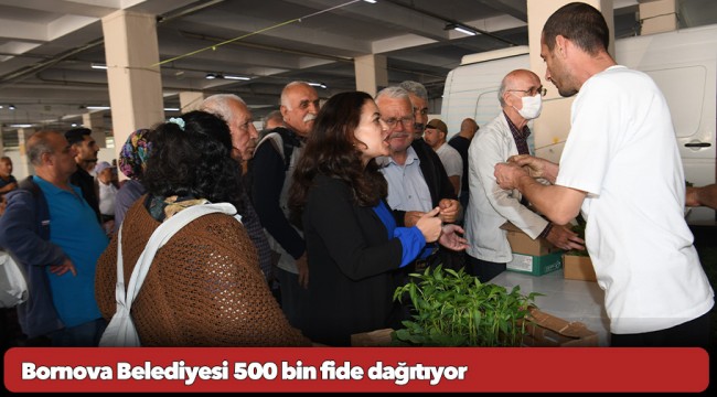 Bornova Belediyesi 500 bin fide dağıtıyor