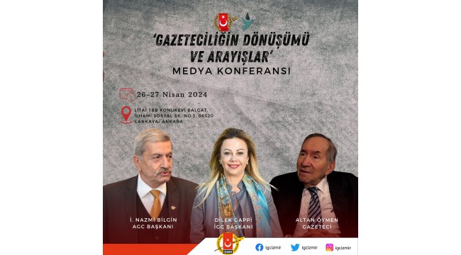 ‘Gazeteciliğin Dönüşümü ve Arayışlar’ medya konferansı başlıyor