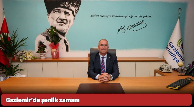 Gaziemir’de şenlik zamanı