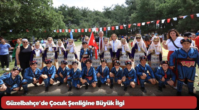 Güzelbahçe’de Çocuk Şenliğine Büyük İlgi