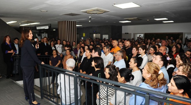 Karşıyaka Belediye Başkanı Ünsal’dan personel buluşması