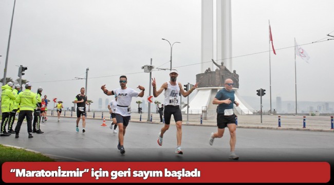 “Maratonİzmir” için geri sayım başladı