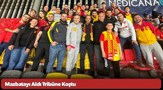 Mazbatayı Aldı Tribüne Koştu