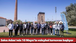 Sakız Adası’nda 10 Mayıs’ta voleybol turnuvası başlıyor
