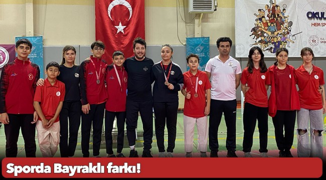 Sporda Bayraklı farkı!