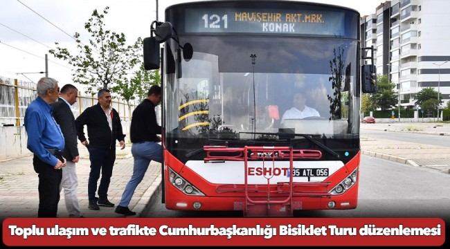 Toplu ulaşım ve trafikte Cumhurbaşkanlığı Bisiklet Turu düzenlemesi