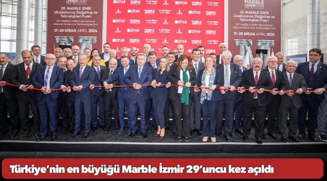 Türkiye’nin en büyüğü Marble İzmir 29’uncu kez açıldı