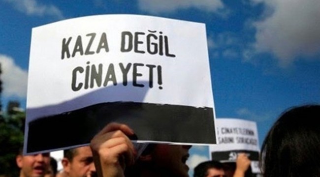 1 Mayıs&#039;ta iş cinayeti: Üzerine inşaat malzemesi düşen işçi öldü!