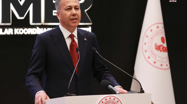 ALİ YERLİKAYA: &quot;ÜLKE GENELİNDE DÜZENLENEN 1 MAYIS ETKİNLİKLERİNDE 226 KİŞİ GÖZALTINA ALINDI&quot;