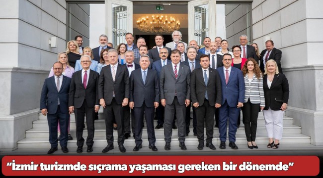 Başkan Tugay 83. Dünya SKAL Kongresi’nin tanıtım toplantısında konuştu