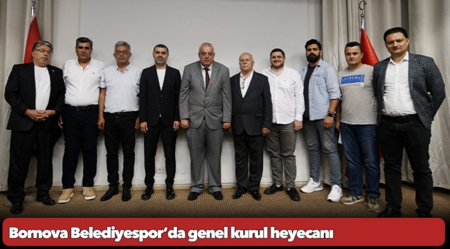 Bornova Belediyespor’da genel kurul heyecanı