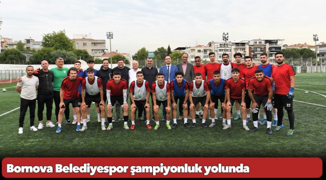 Bornova Belediyespor şampiyonluk yolunda