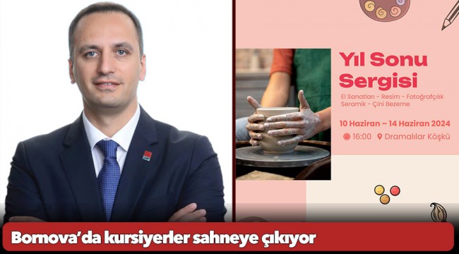 Bornova’da kursiyerler sahneye çıkıyor