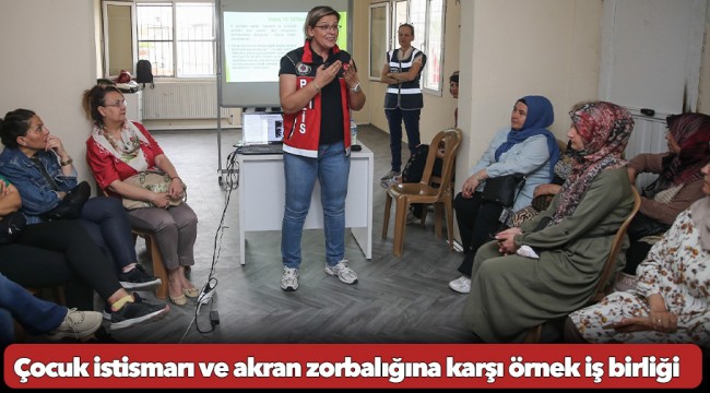Çocuk istismarı ve akran zorbalığına karşı örnek iş birliği
