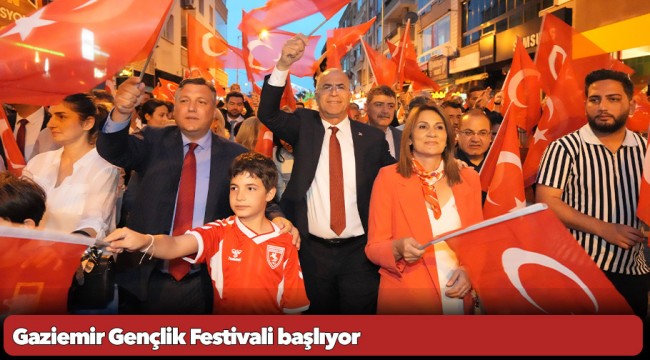Gaziemir Gençlik Festivali başlıyor