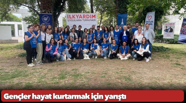 Gençler hayat kurtarmak için yarıştı