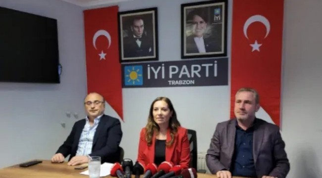 İYİ Parti Trabzon İl Başkanı Fatma Başkan istifa etti