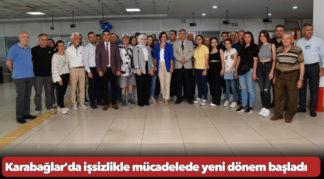 Karabağlar'da işsizlikle mücadelede yeni dönem başladı