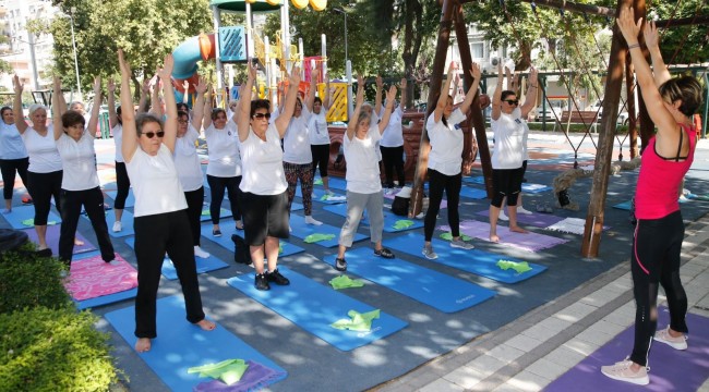 Konak’ta açık havada spor keyfi başlıyor