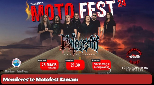 Menderes’te Motofest Zamanı