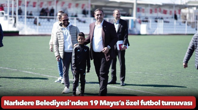 Narlıdere Belediyesi’nden 19 Mayıs’a özel futbol turnuvası