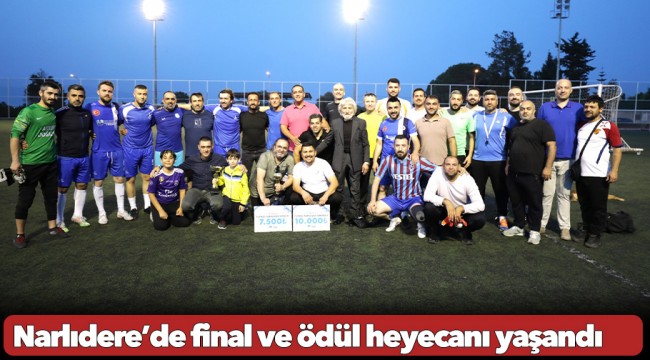 Narlıdere’de final ve ödül heyecanı yaşandı